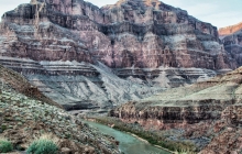 Colorado river at grand canyon