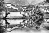 Hongcun village reflection