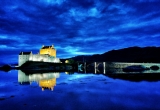 Eilean Donan Castle at night