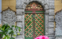 43. Old Tallinn church entrance